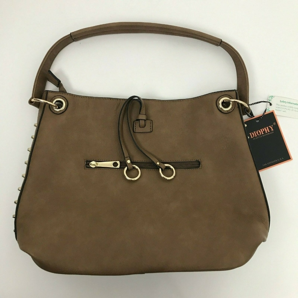 Diophy Tote Large Purse Bag Women Handbag Accented